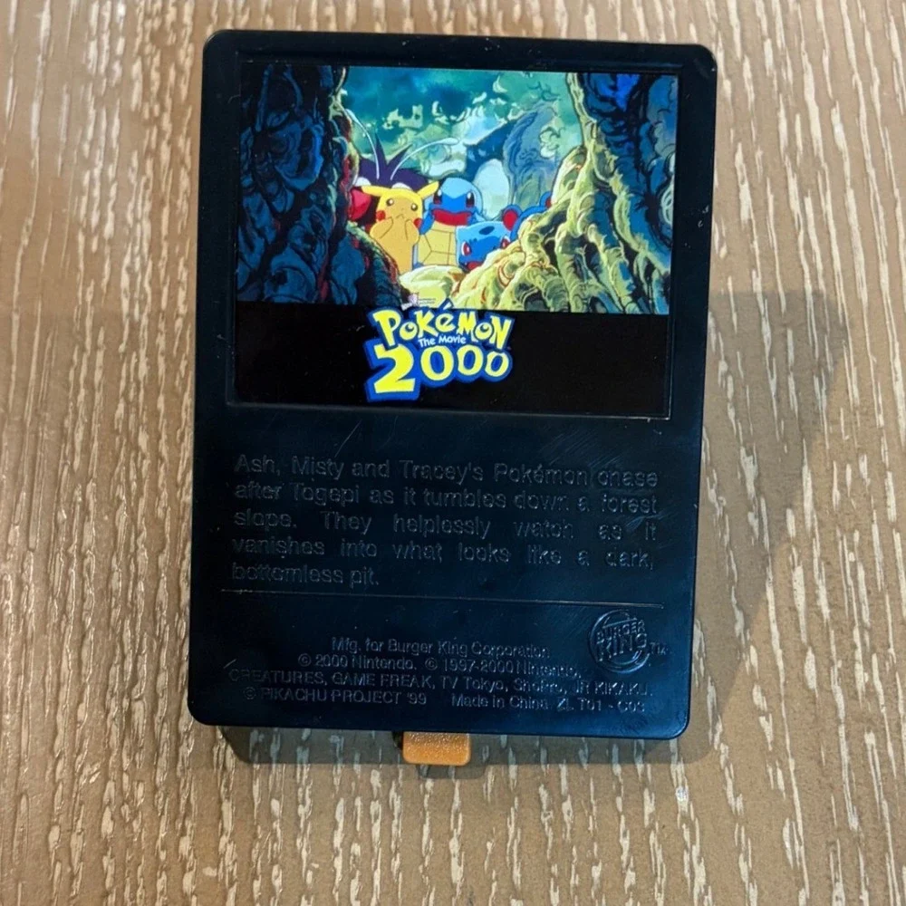 2000 Burger King Pokemon the Movie 2000 Marowak Figure with Moving Arm Vintage